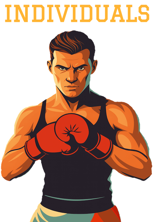 Male Boxer Illustration